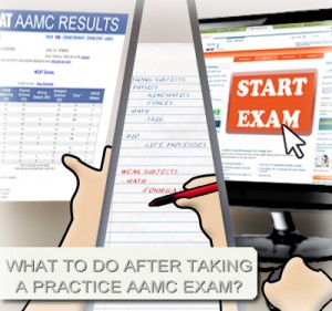 aamc mcat practice test show vs do not show solutions