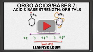 organic chemistry base strength