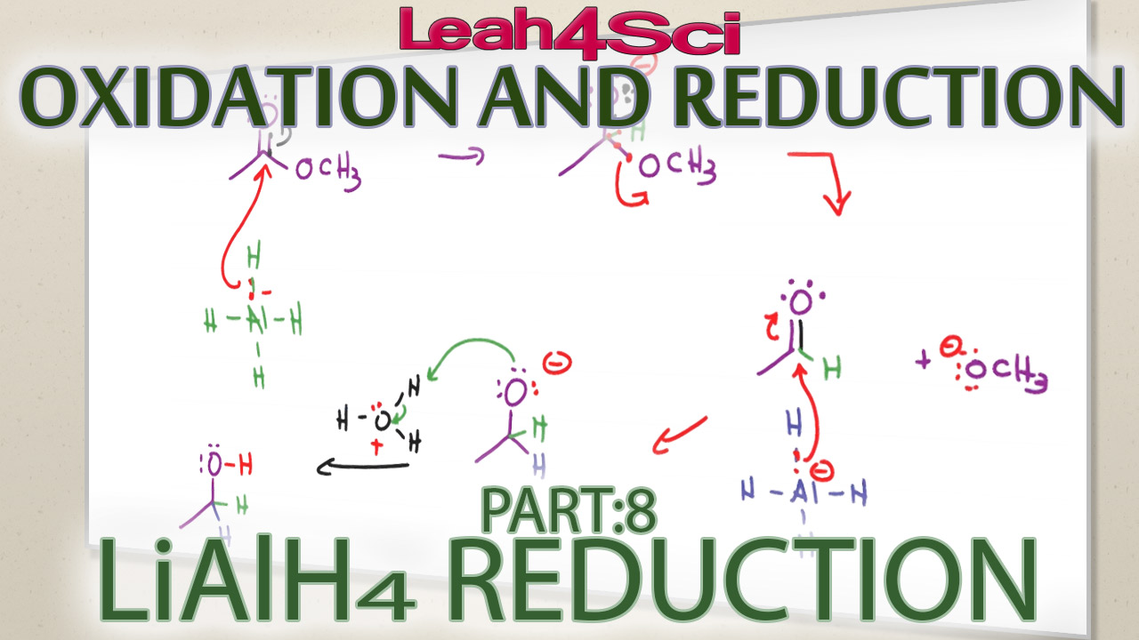 Lithium Aluminum Hydride LiAlH4 Carbonyl Reduction Reaction And Mechanism