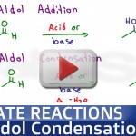Aldol addition and aldol condensation tutorial video