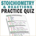 Stoichiometry and Reactions Practice Problems Leah4sci