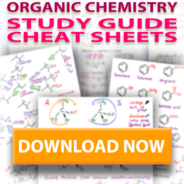Masterorganicchemistrysummarysheetspdffreedownload Organic-Chemistry-Study-guide-Cheat-Sheets-by-Leah4sci