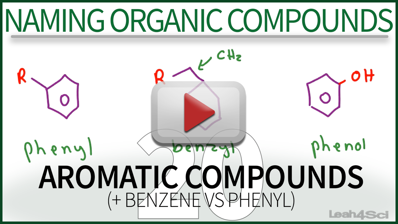 17.1 Naming Benzenes | Organic Chemistry - YouTube