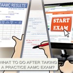 how to review aamc practice test