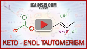 Keto Enol Tautomerization Mechanism in Acid and Base video