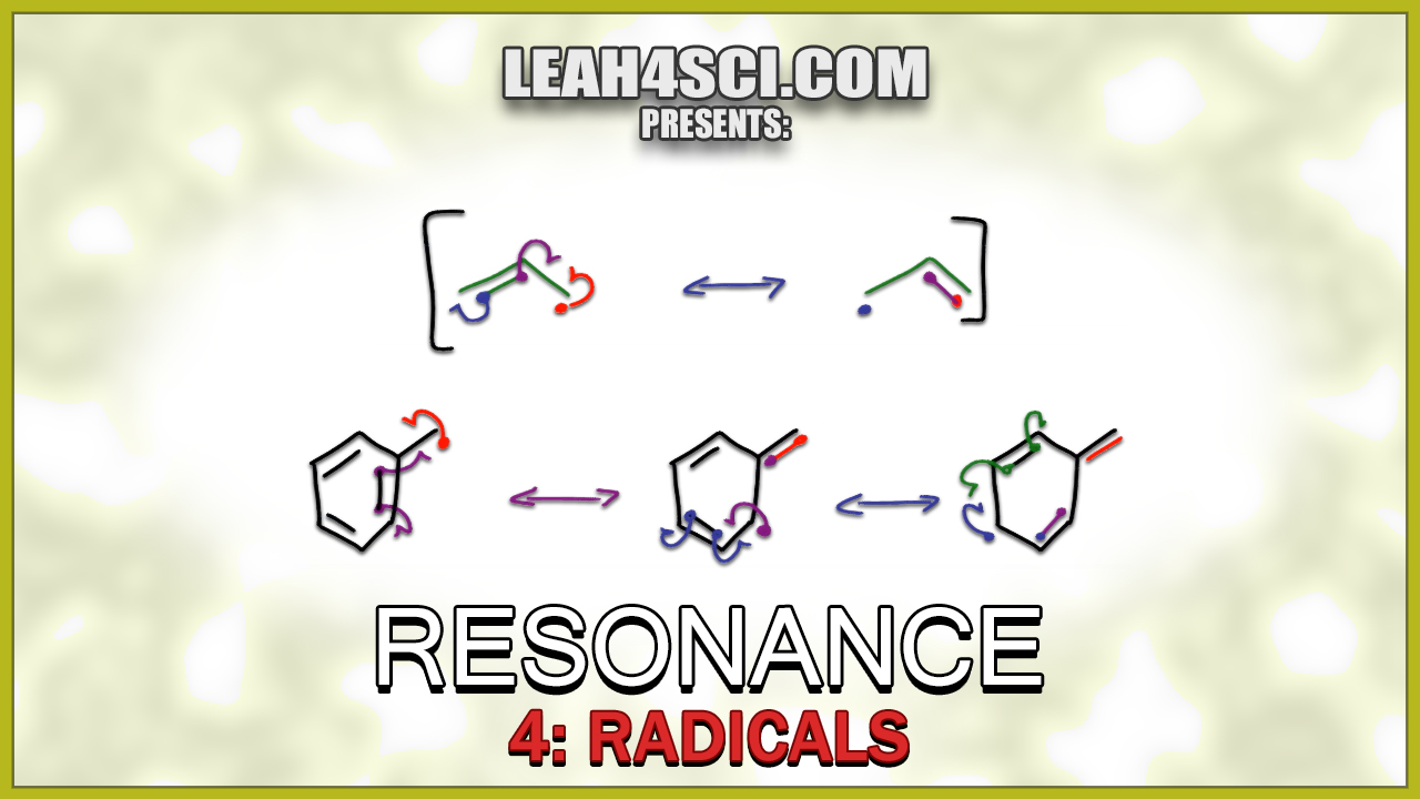 Drawing Radical Resonance for Allylic and Benzylic Radicals Tutorial Video