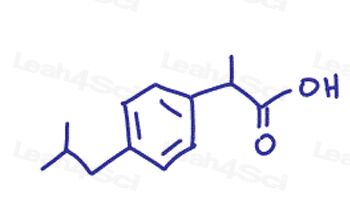 Ibuprofen structure Functional Groups Organic Chemistry Practice Quiz