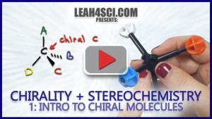 Introduction to stereochemsitry enantiomers and chiral molecules by Leah4sci