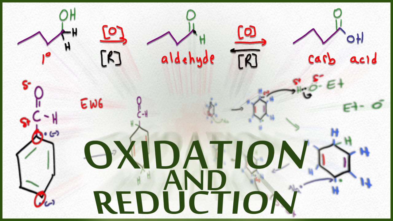 oxidation reaction example organic chemistry