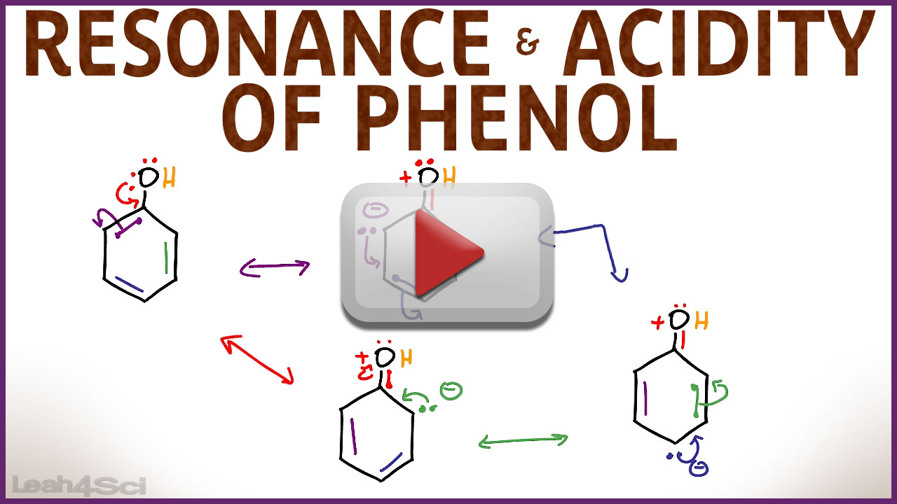 Phenol Resonance And Acidity Organic Chemistry Video