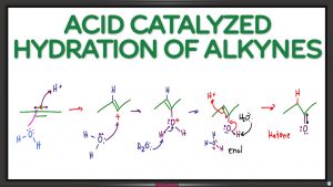 Alkyne Hydration Reaction and Mechanism by Leah4sci