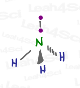 ammonia lewis structure for nh3 with lone pair