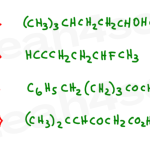naming organic compounds from a given moleculer formula